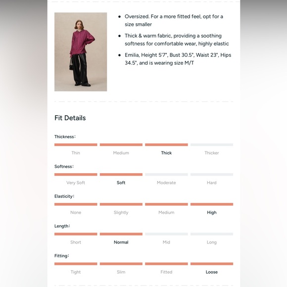 DAWEI SUN limited edition Elodie Metallic Coated Sweater in Cotton Knit XL - Picture 16 of 16